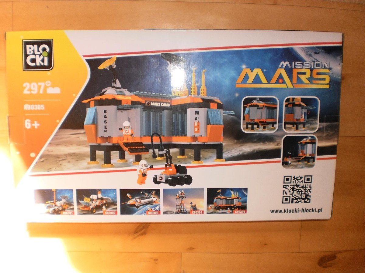 Blocki Bouwstenen Mars Camp / Mars station