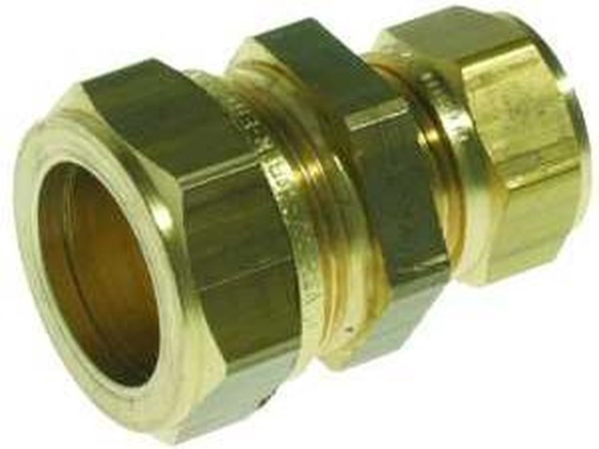 VSH Super S1201 knelfitting rechte verloopkoppeling 22x15 mm
