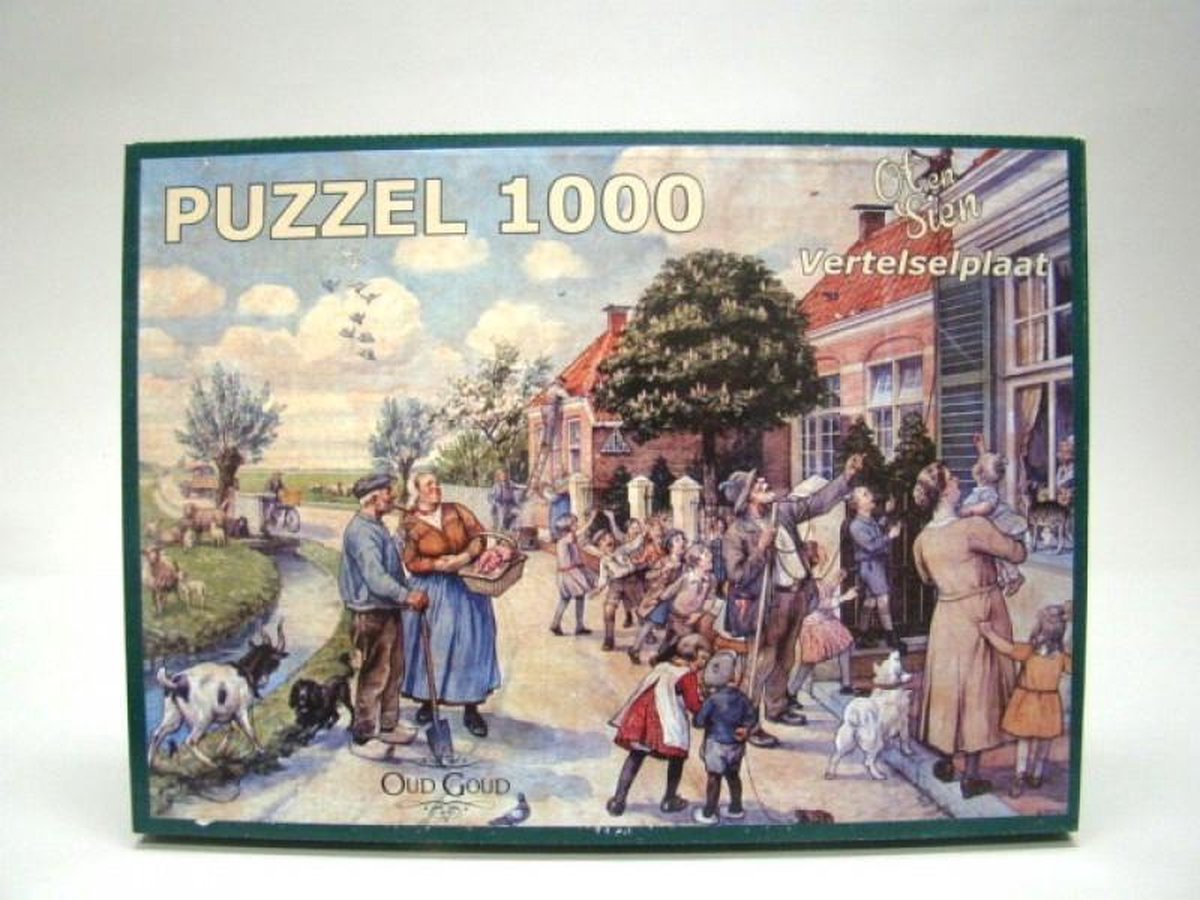 Ot en Sien vertelselplaat puzzel