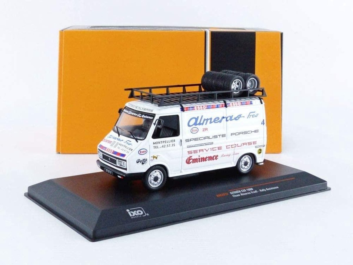 Citroën C35 1980 (Team Almeras Fred) Rally Assistance - 1:43 - IXO Models