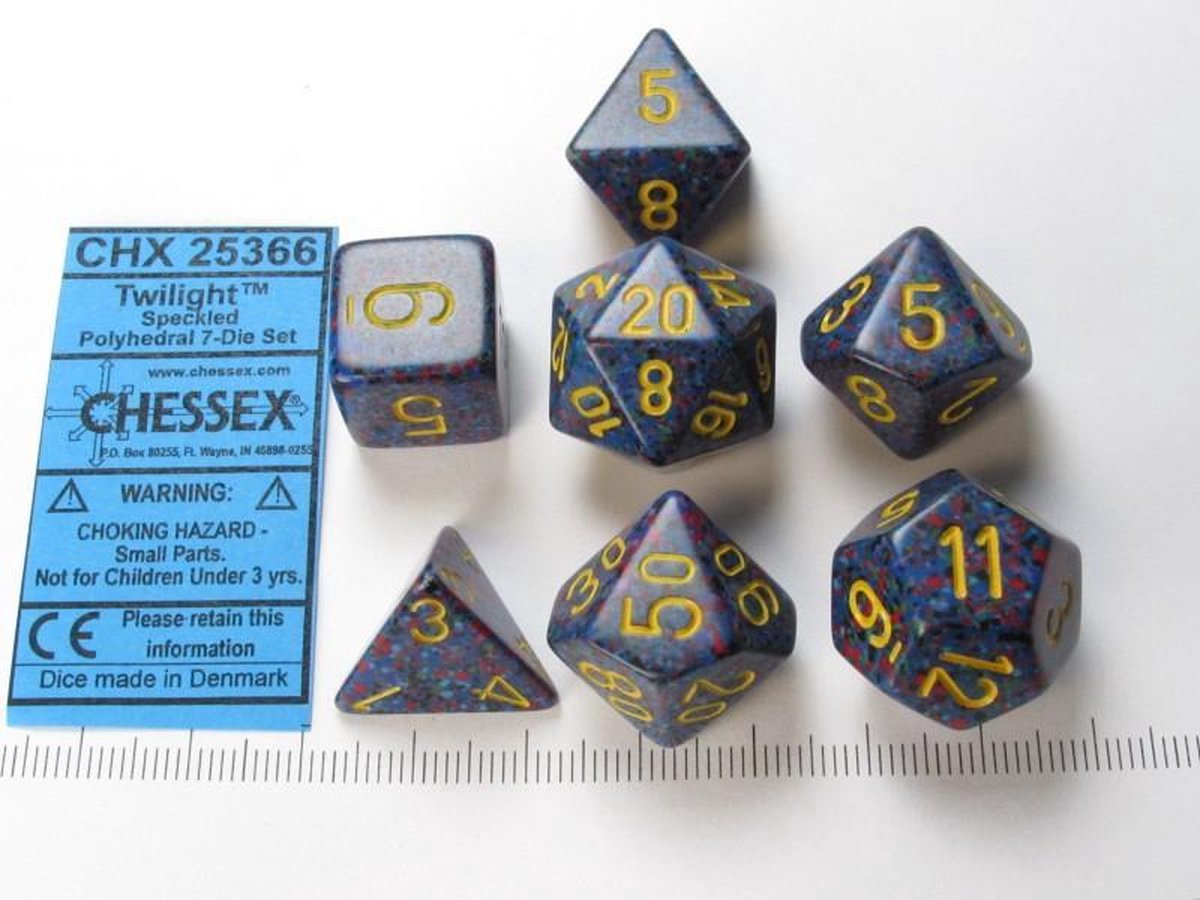 Chessex dobbelstenen set