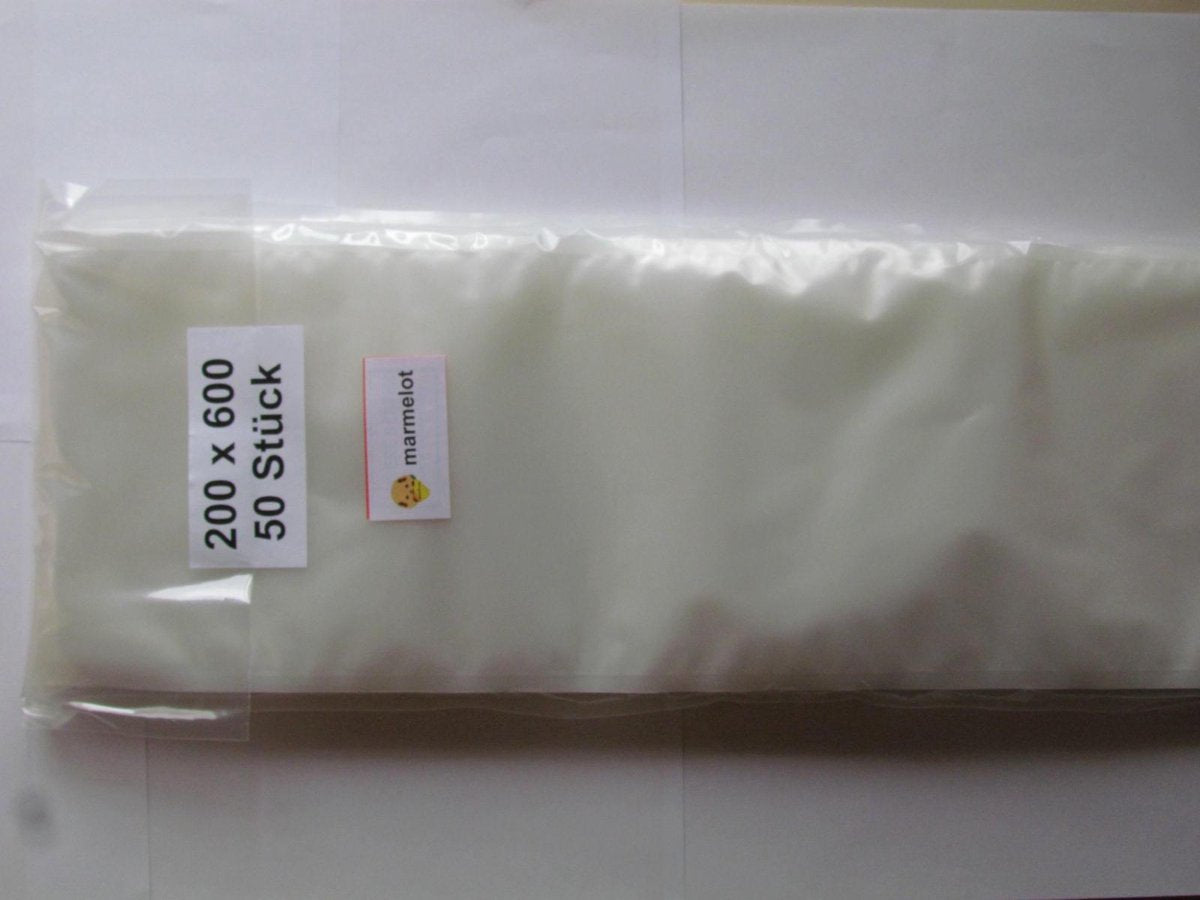 Marmelot Vacuumzakken Mikro Structuur 20x60cm 500stuks voor alle Merken Vacuum Sealers