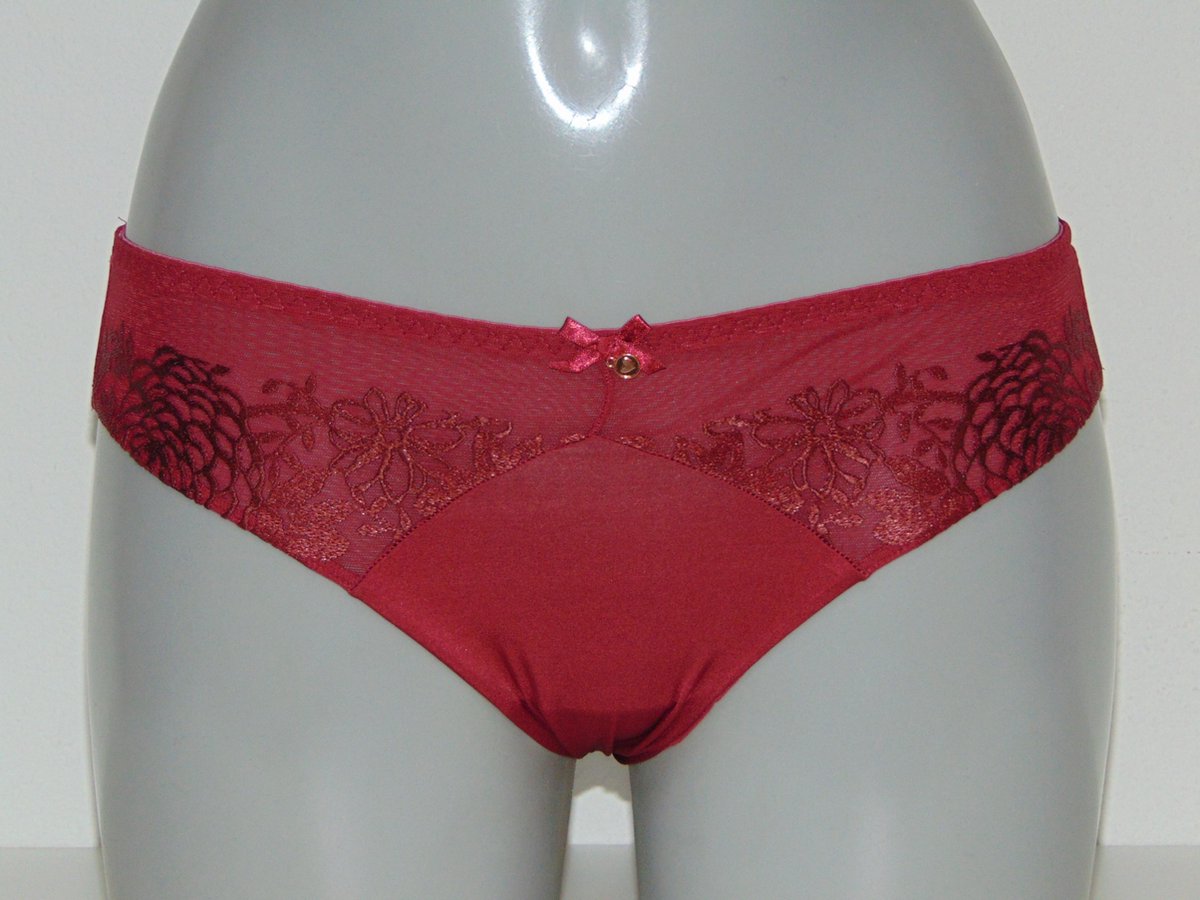 LingaDore Vita Bella Bordeaux - Slip Maat: XXL