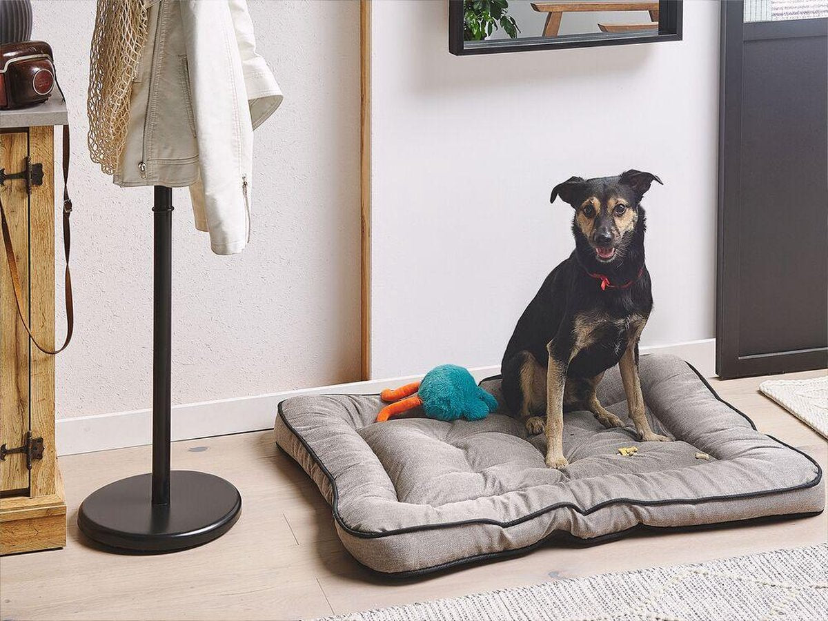 Beliani Hamur - Dierenbed - grijs - polyester