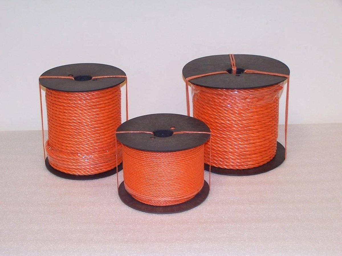 Landvast polypropyleen 10mm 10m navy