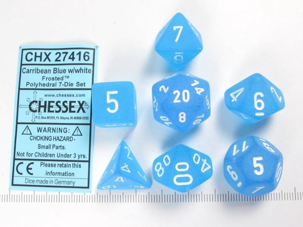 Chessex dobbelstenen set