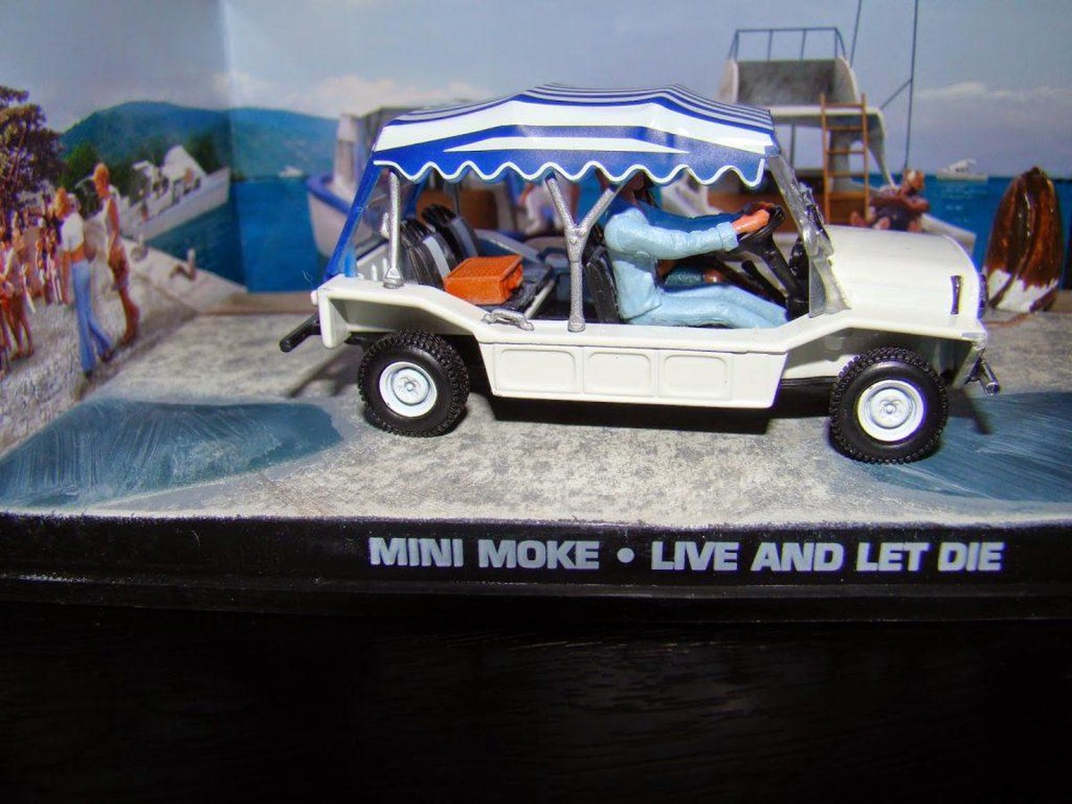 MINI MOKE JAMES BOND 'LIVE AND LET DIE' 1973 1:43