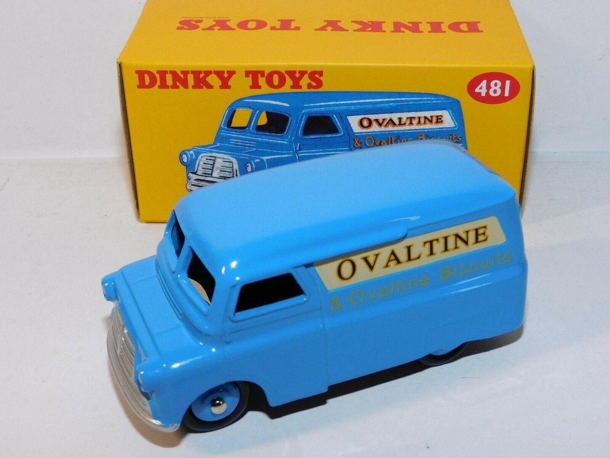 Bedford 10CWT Van Ovaltine blue  1:43