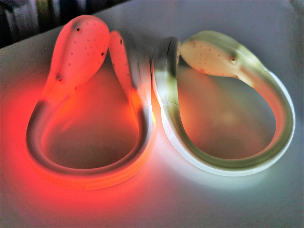 Multifunctionele Fiets opHangen Lampjes super Handig- Schoen LED Verlichting Hardlopen Verlichting-Kinder Buitenspelen Veiligheids Clip-On-Knipperend of Brandend Inclusief Batterijen- Wit + Rood Licht 2stukken-WATERBESTENDIG