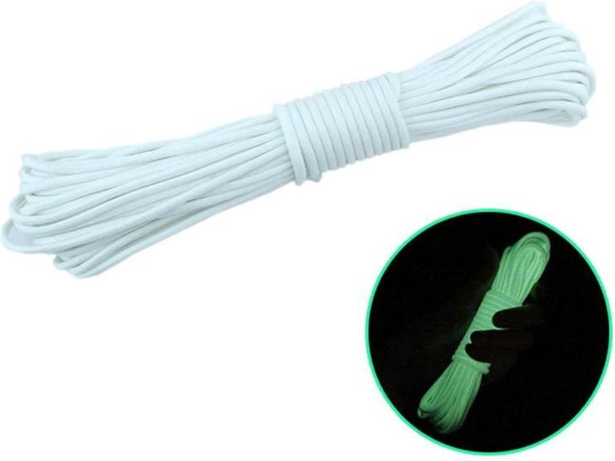 Chimb Scheerlijn | Glow in the dark | 6 meter | Wit