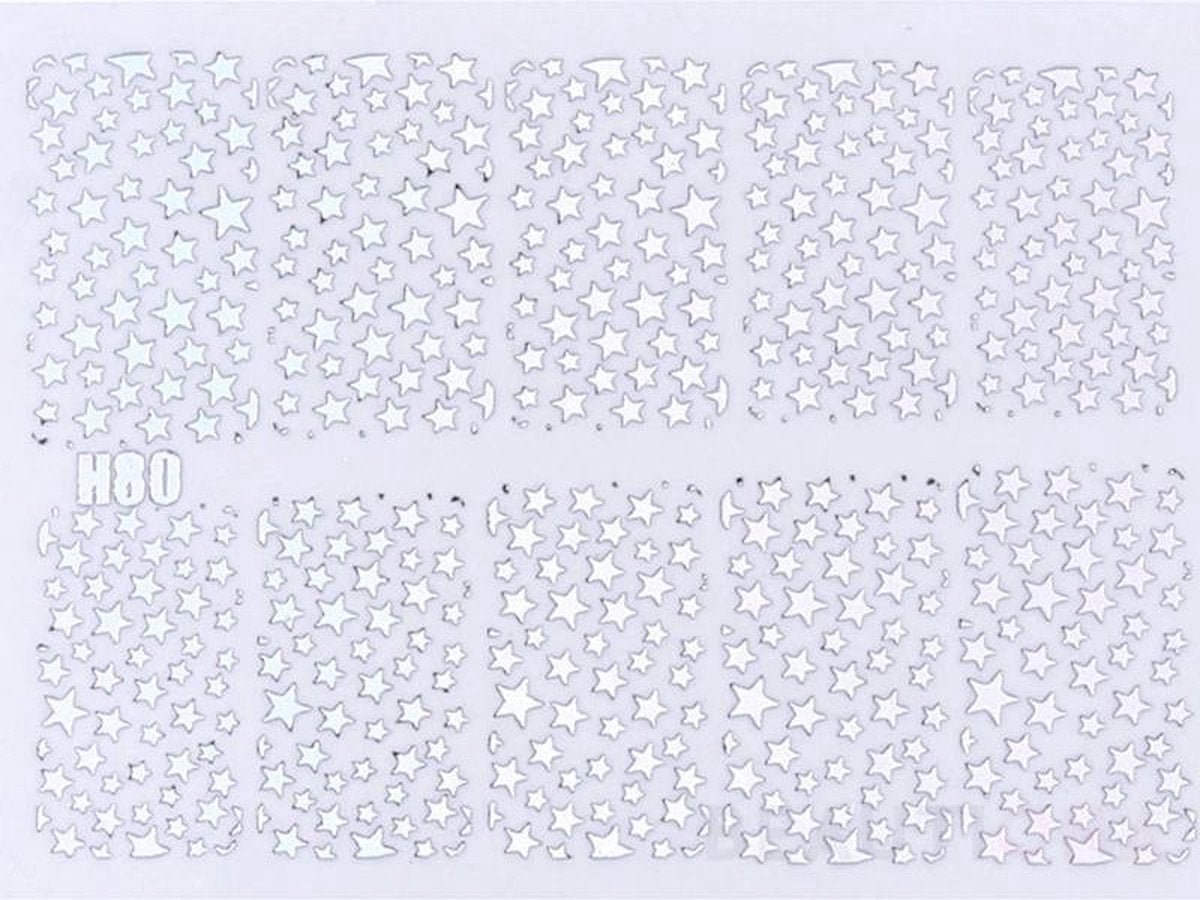 Isabelle Nails Nagelstickers HOLO decoraties - H80