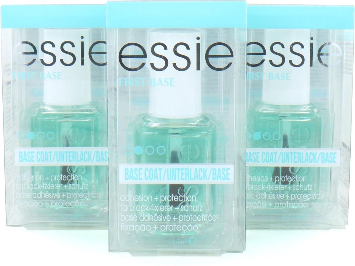 Essie First Base Basecoat (set van 3)