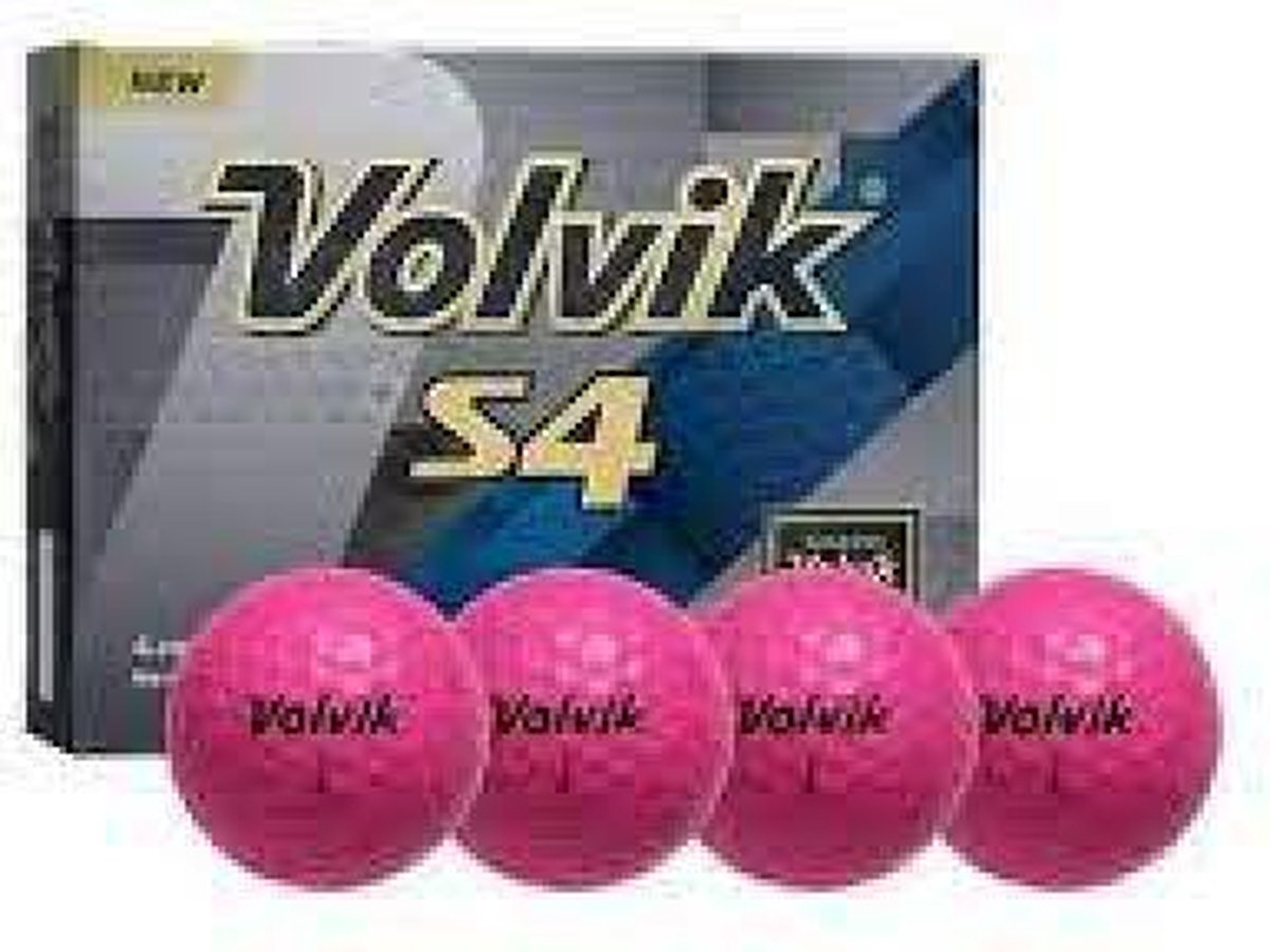 Volvik Vivid S4 golfballen