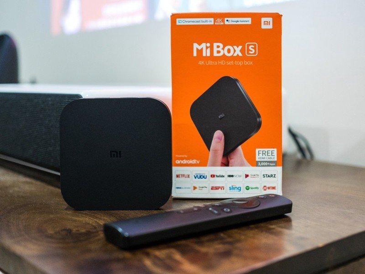 IPTV Android 9 Xiaomi Mi Box S 8 GB Wi-Fi Zwart 4K Ultra HD - Google Assistant. Chromecast/Netflix/Videoland/Disney+