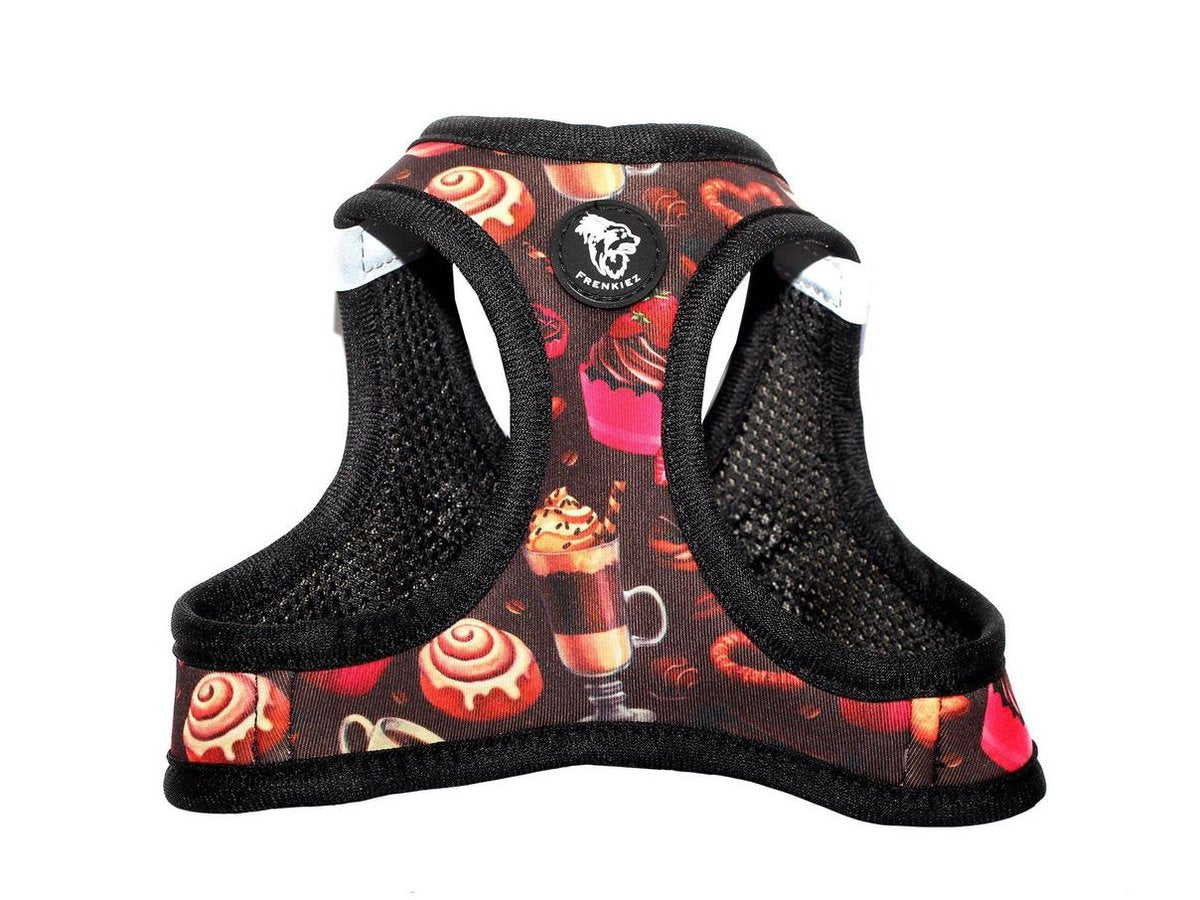 Frenkiez Step In Harness Coffee Sprinkles