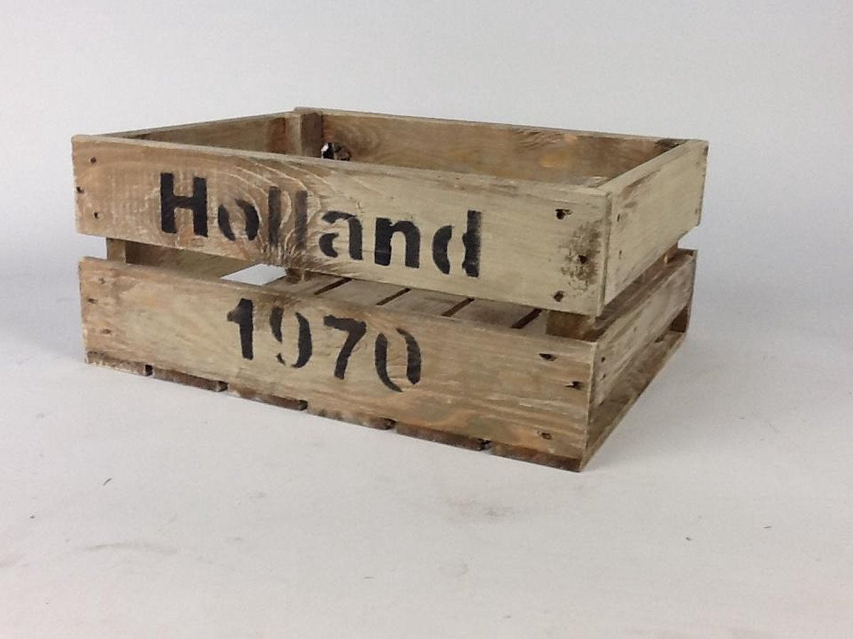 Fruitkist old look "HOLLAND 1970" middel