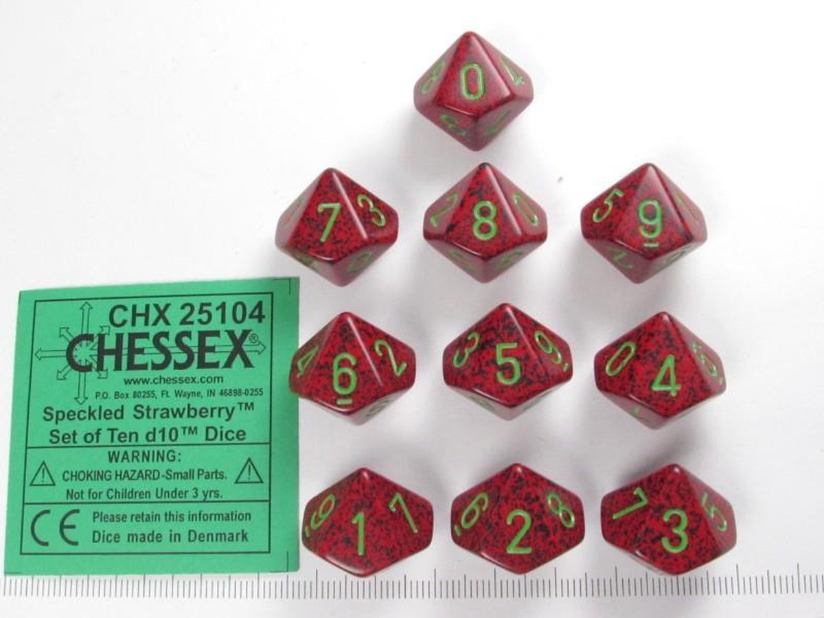 Chessex dobbelstenen set