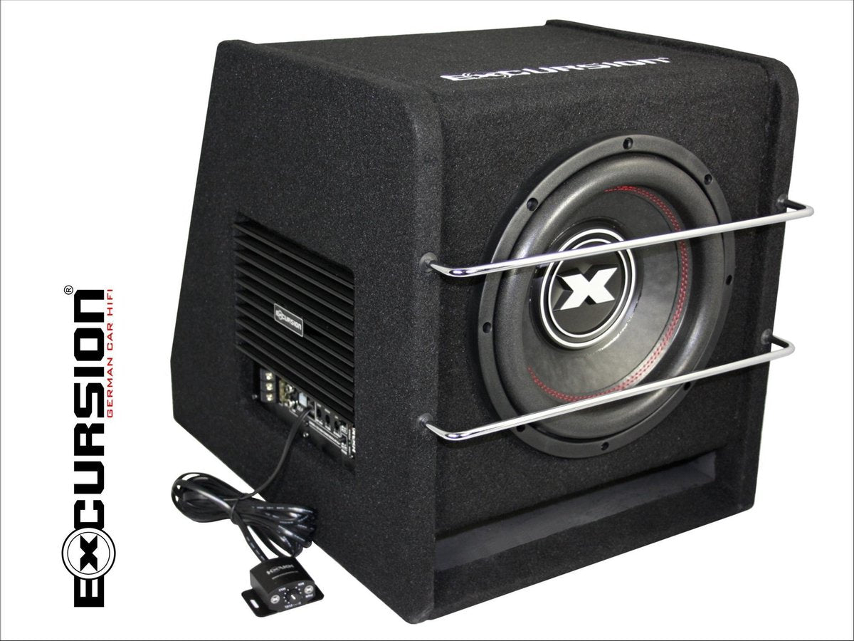 Pxa SP12 aktieve subwooferkist 200 watt / met bass remote