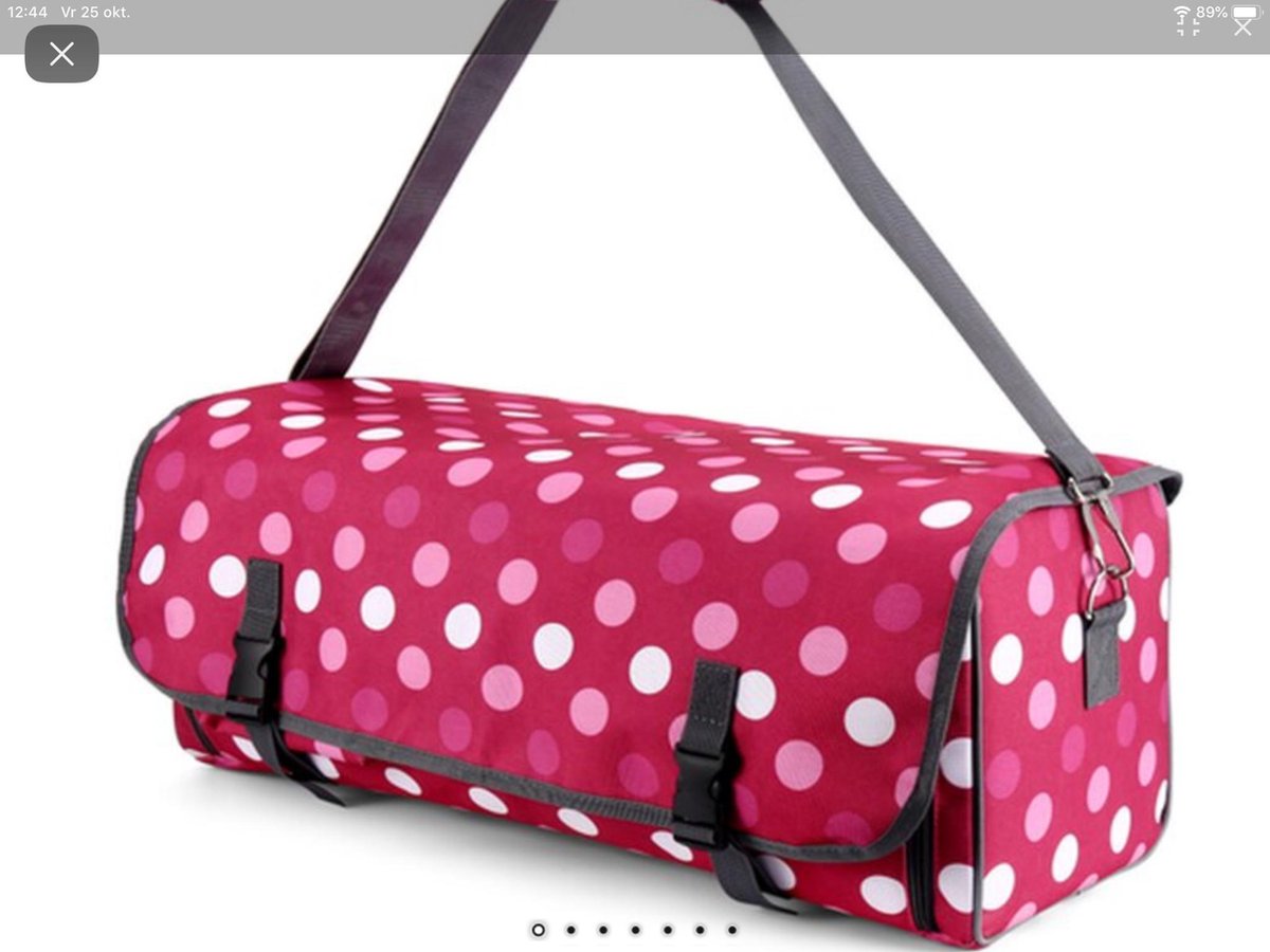 Opbergtas kleur Rood voor scanNcut