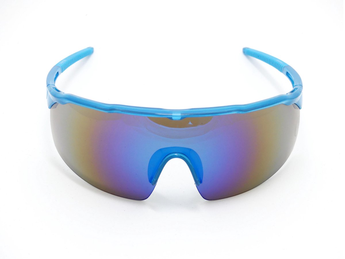 Palermo Blu l Fietsbril met hoes l Racefiets l Mountainbike l Hardloop l Triatlon l Wielrennen l Zonnebril
