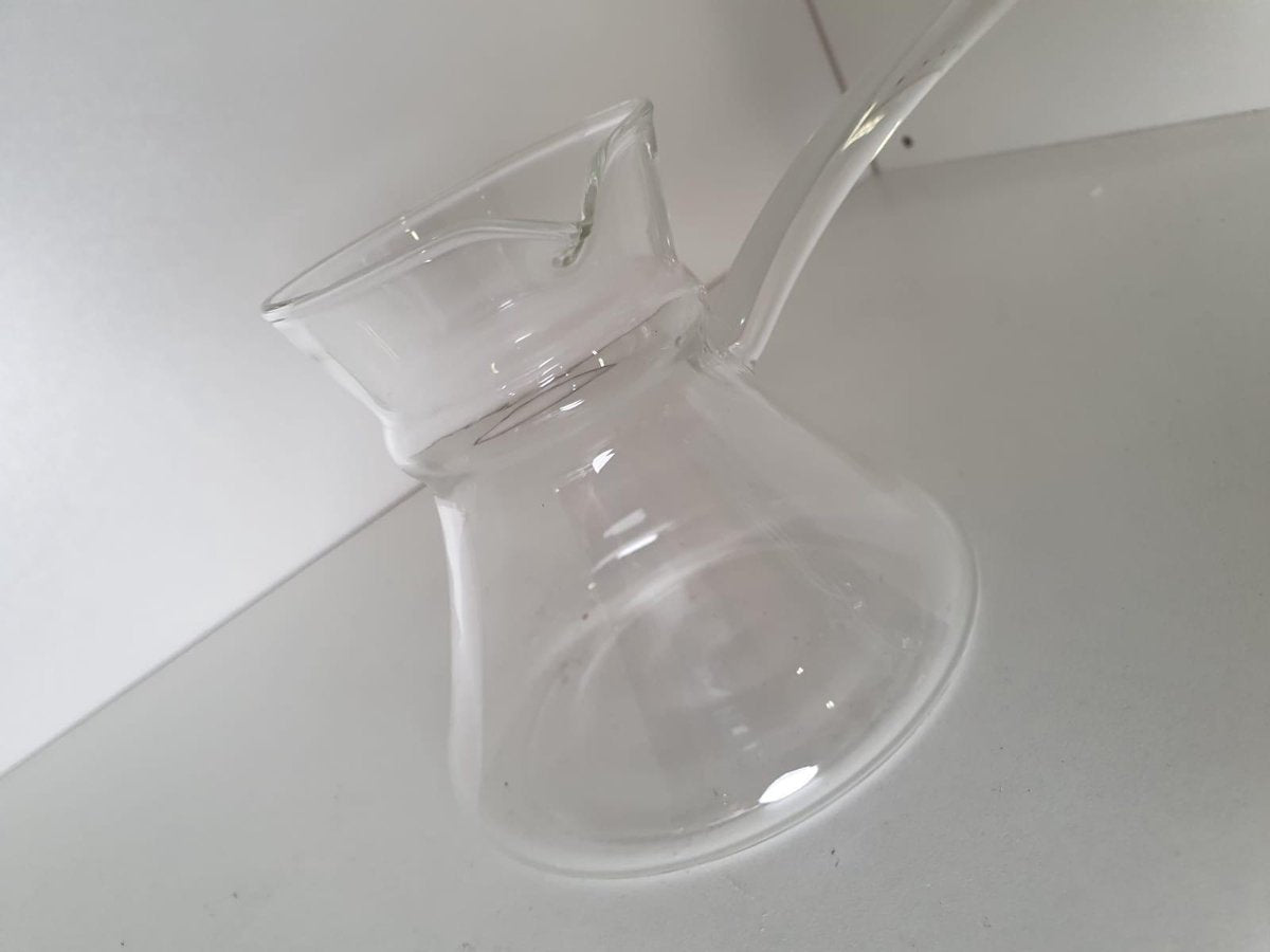 Glazen koffiepot