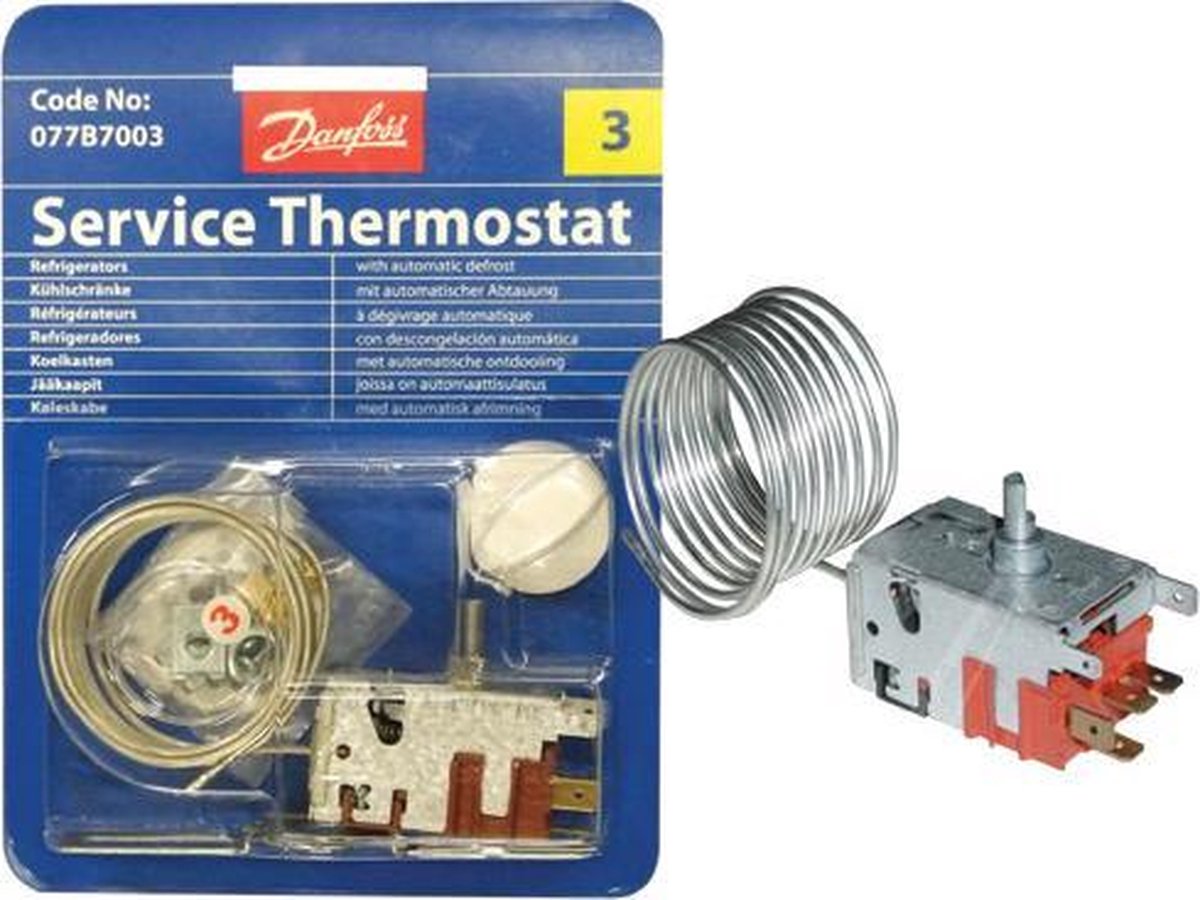 Thermostaat koelkast NO3  Universeel Danfoss 1606