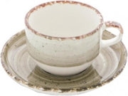 Gural Ent color Set 6 Tas en Ondertas 17cl Beige 617347