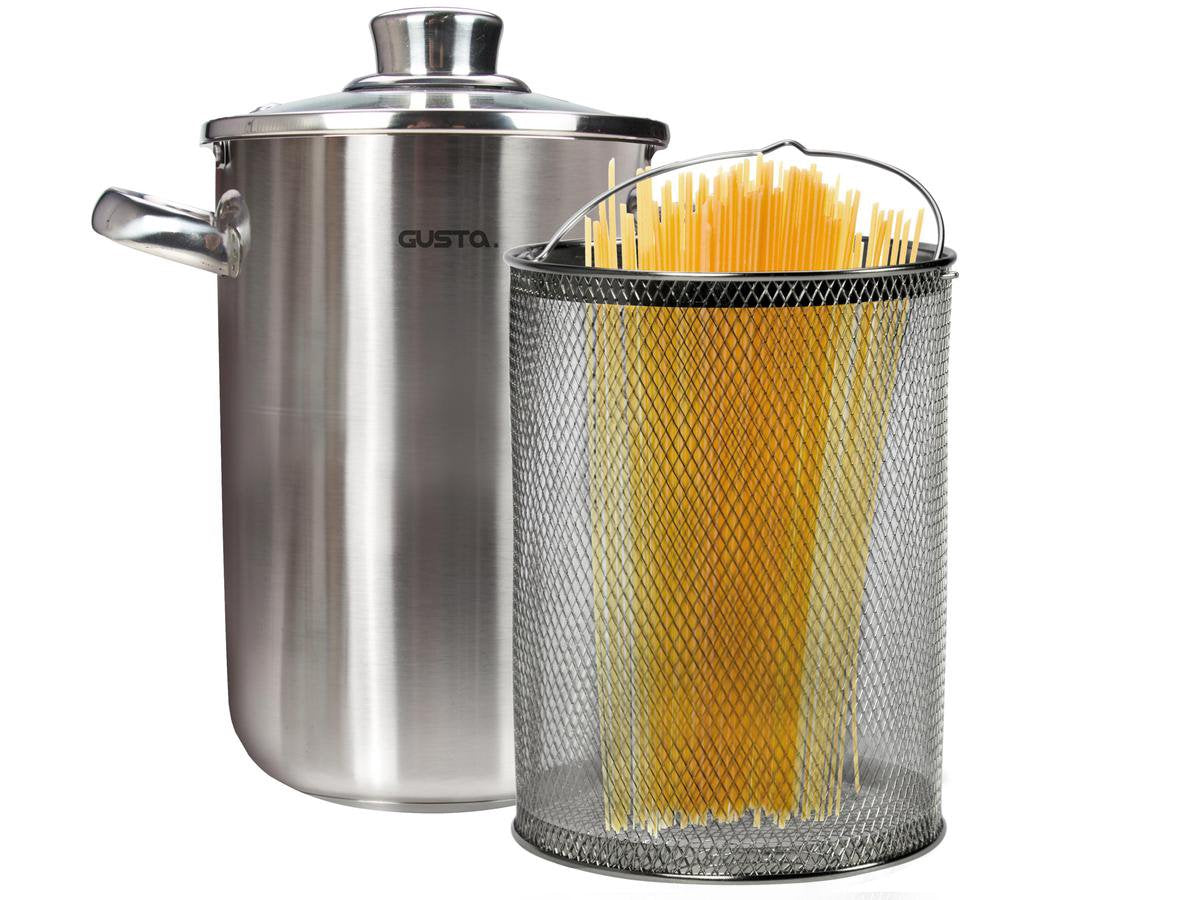 Gusta Asperge-Spaghettipan 14x20 RVS 3L