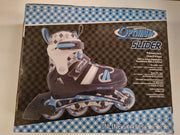 Optimum Slider - Verstelbare Inline skates blauw maat 29-32