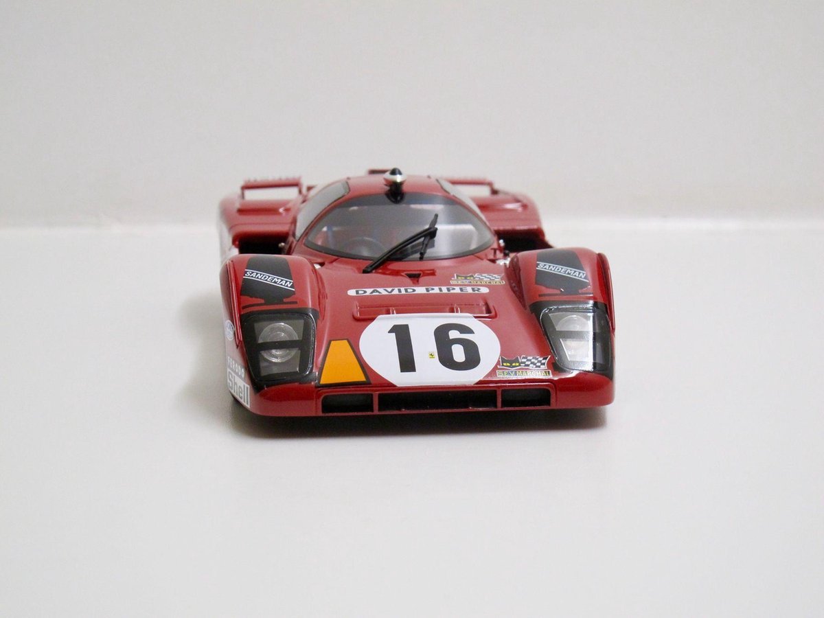 CMR 1/18 Ferrari 512M #16 24h Le Mans 1971
