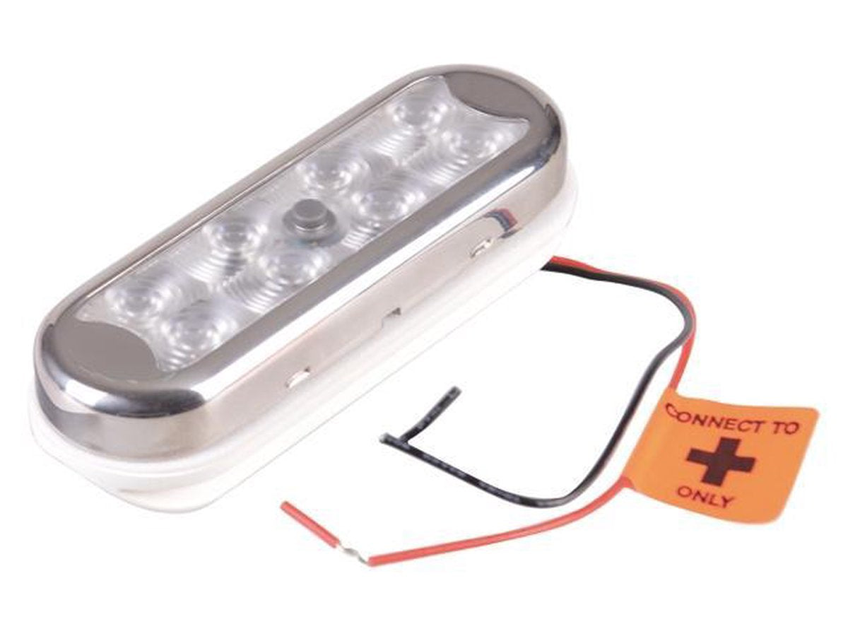 Talamex BIMINI LAMP BUIS OF VLAKKE MONTAGE MET SCHAKELAAR 12-24V