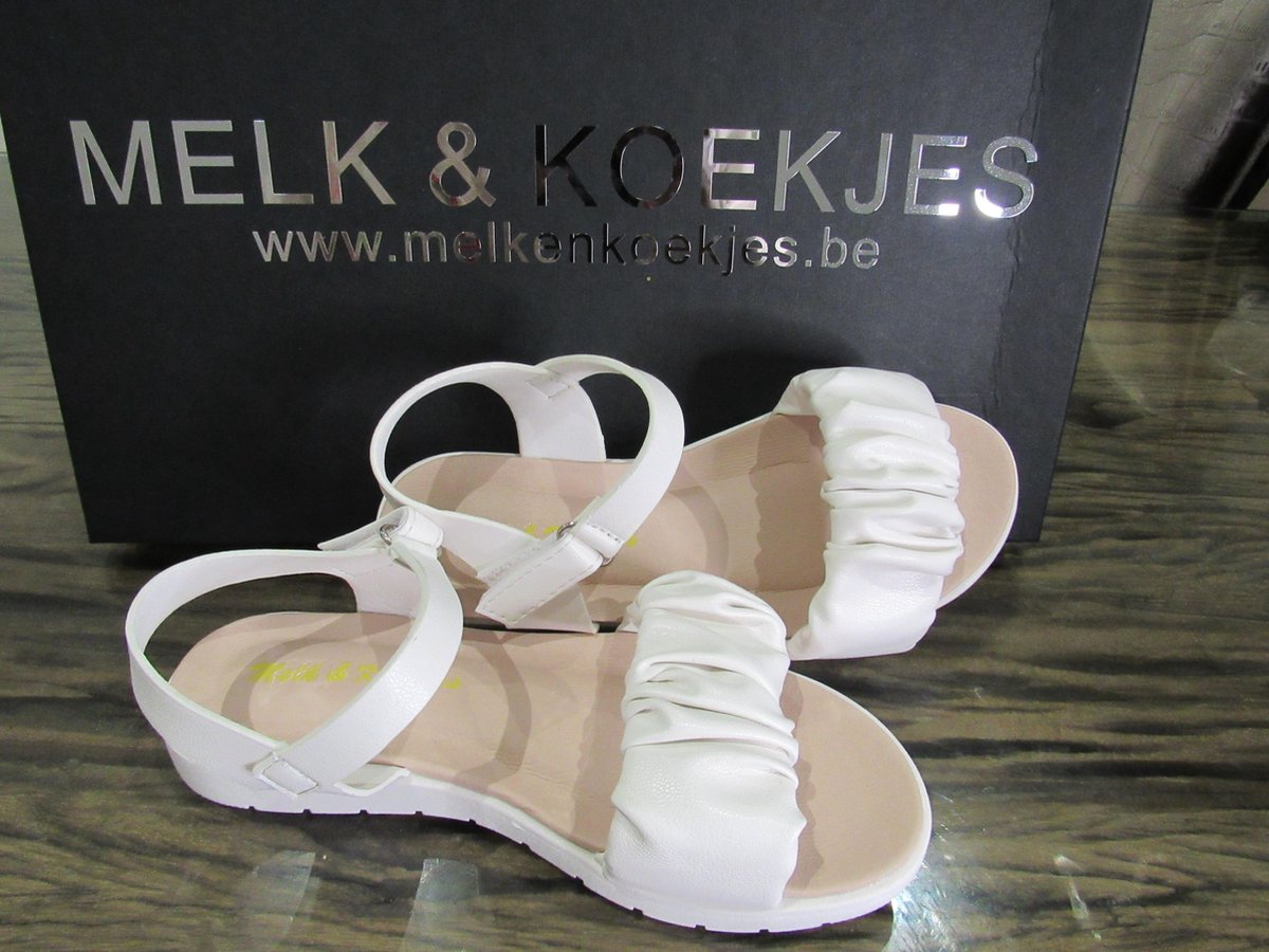 Lady Bow White Meisjes Sandaal maat 35