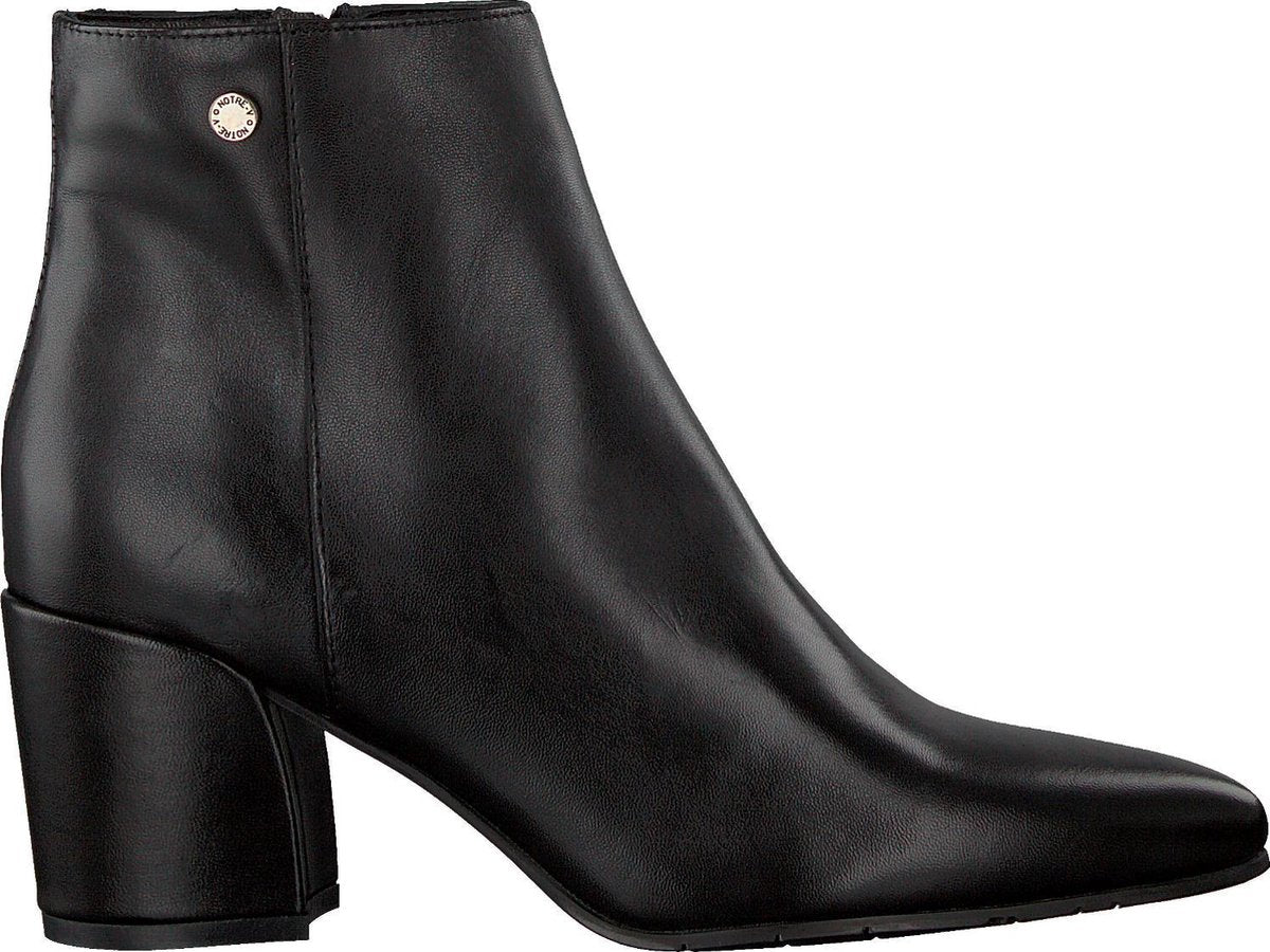 Notre-V Ai30 Enkellaarsjes - Enkelboots - Dames - Zwart - Maat 39
