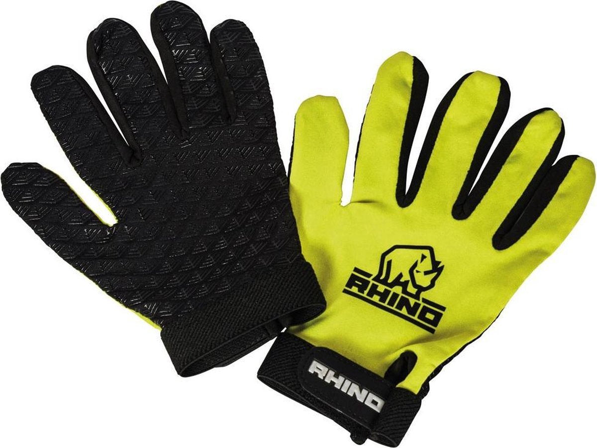 Rhino Sporthandschoenen Pro Unisex Polyester Geel Maat S/m