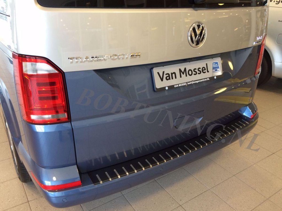 Carbon rvs bumperbescherming Volkswagen T6 Transporter | Caravelle | Multivan 2015+