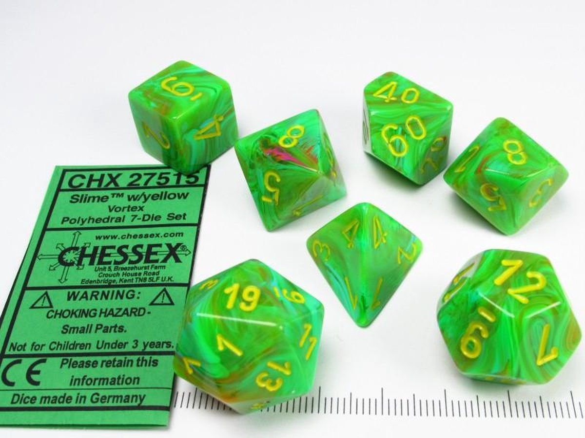 Chessex dobbelstenen set