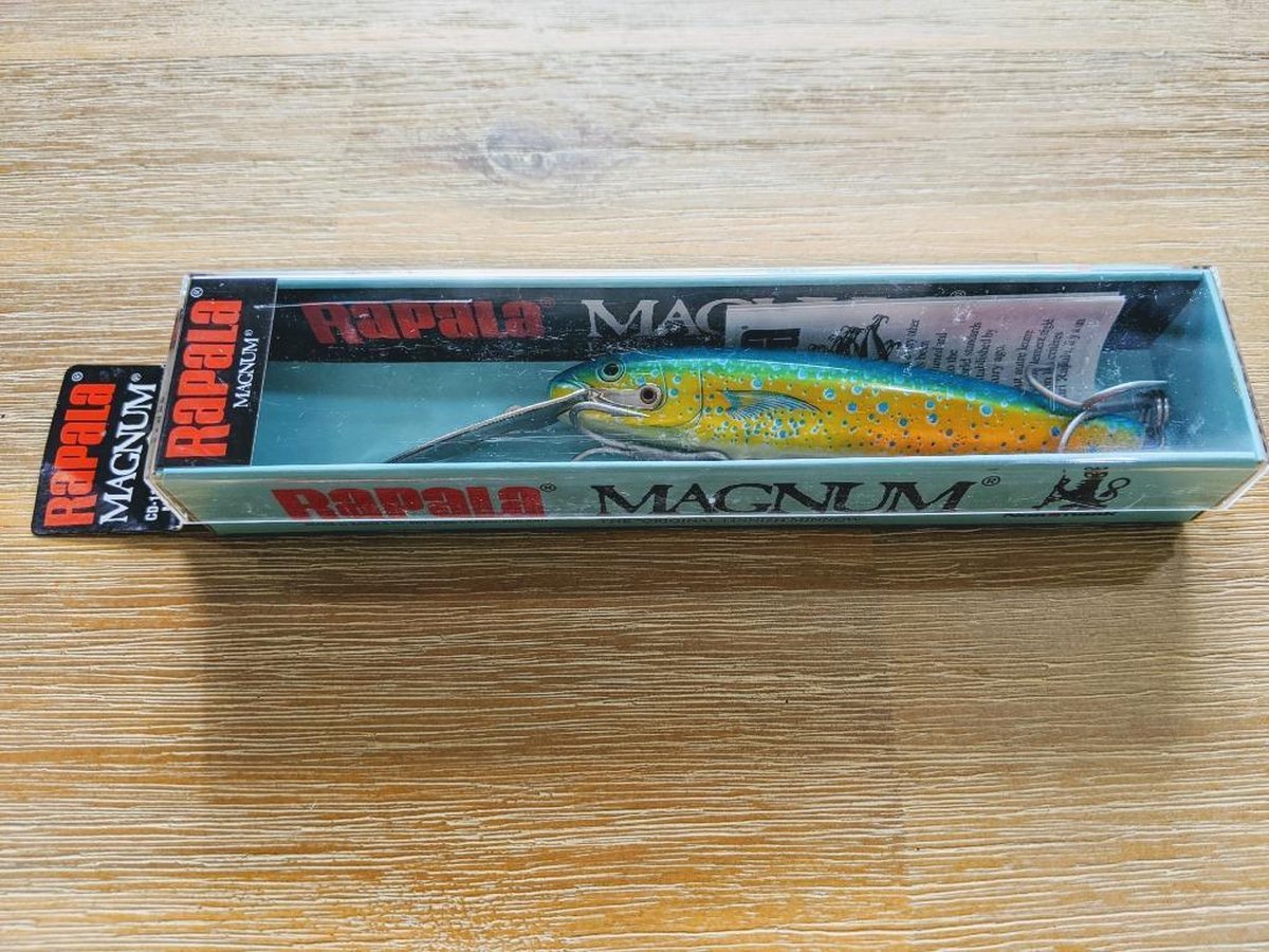 Rapala magnum + 3 onderlijnen - kunstaas roofvis - hengelsport - vissen