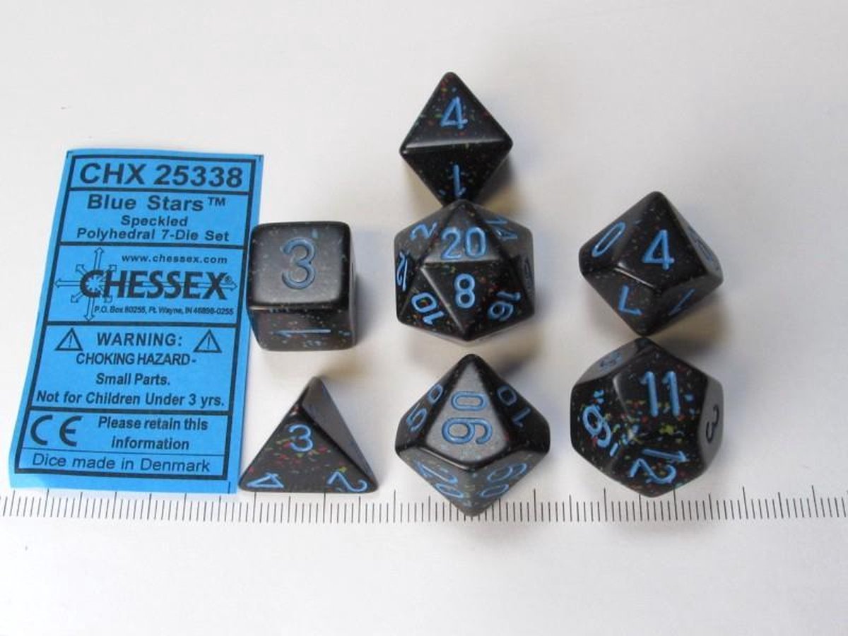 Chessex dobbelstenen set