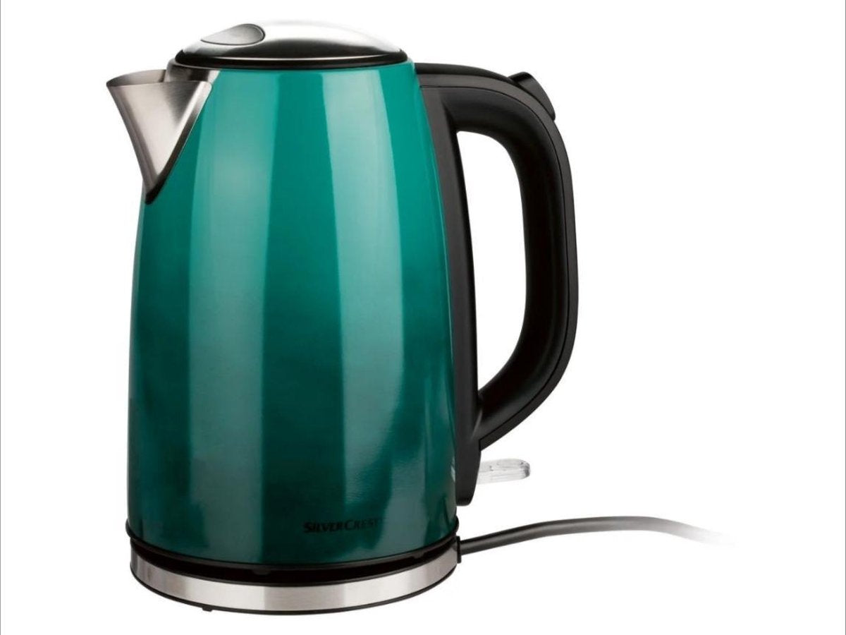 SILVERCREST® Waterkoker Blauw  - 3100W - 1.7 L  RVS - Schakelt automatisch uit