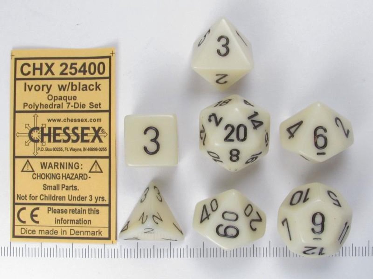 Chessex polydice set