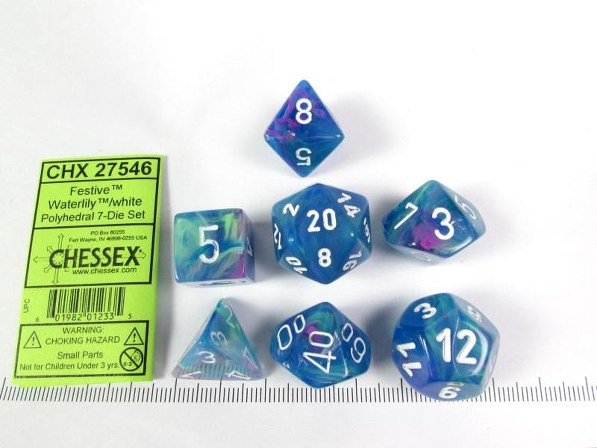 Chessex dobbelstenen set