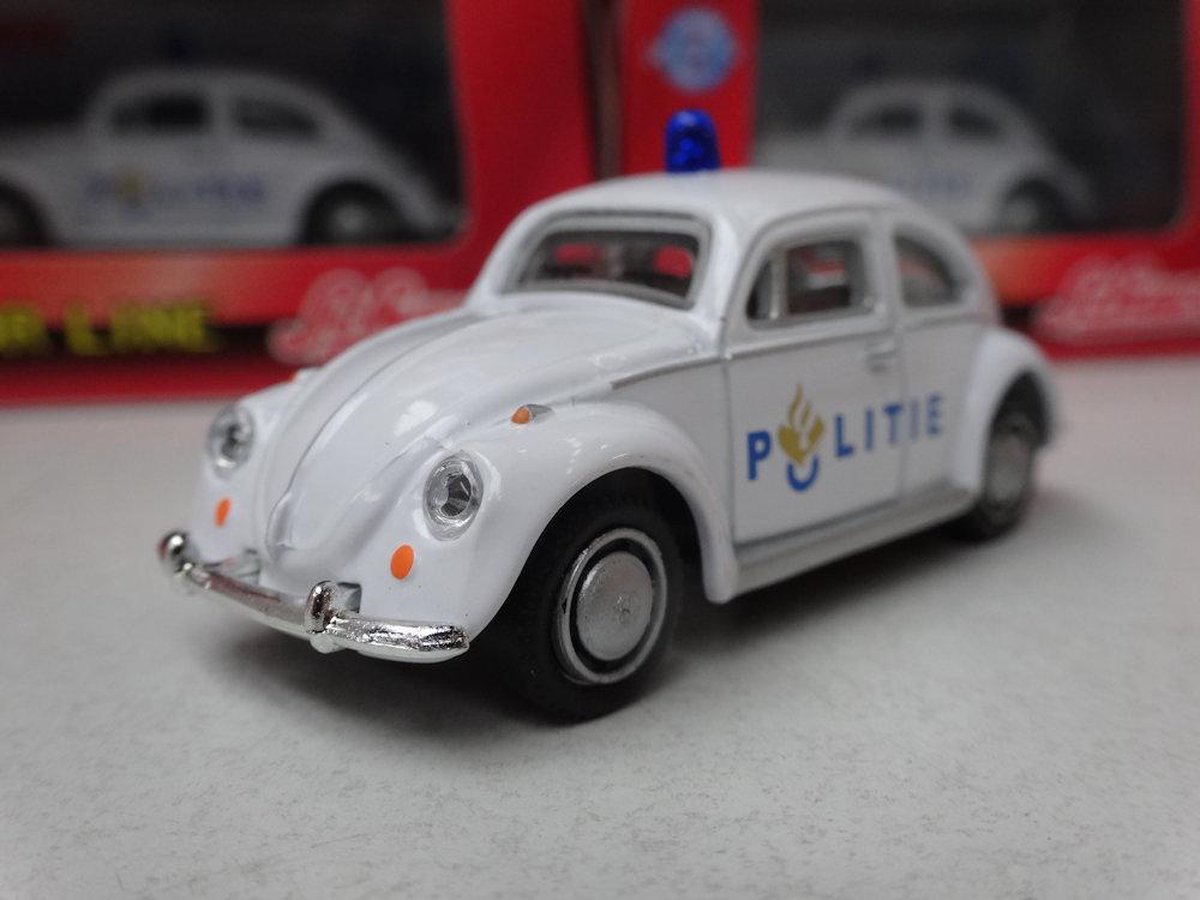 volkswagen kever politie auto 1:72
