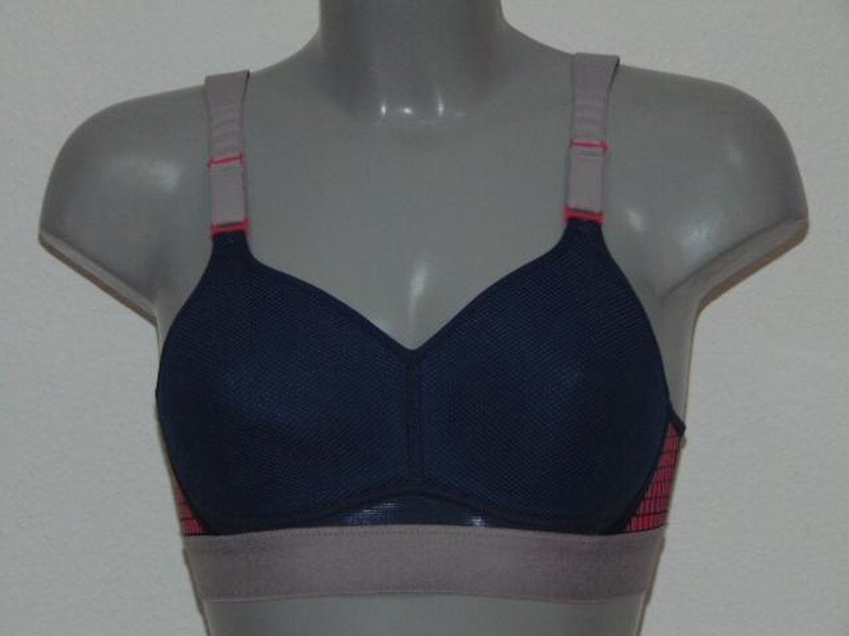 Triumph Triaction Extreme Grijs/Roze - Sport bh Maat: 85B