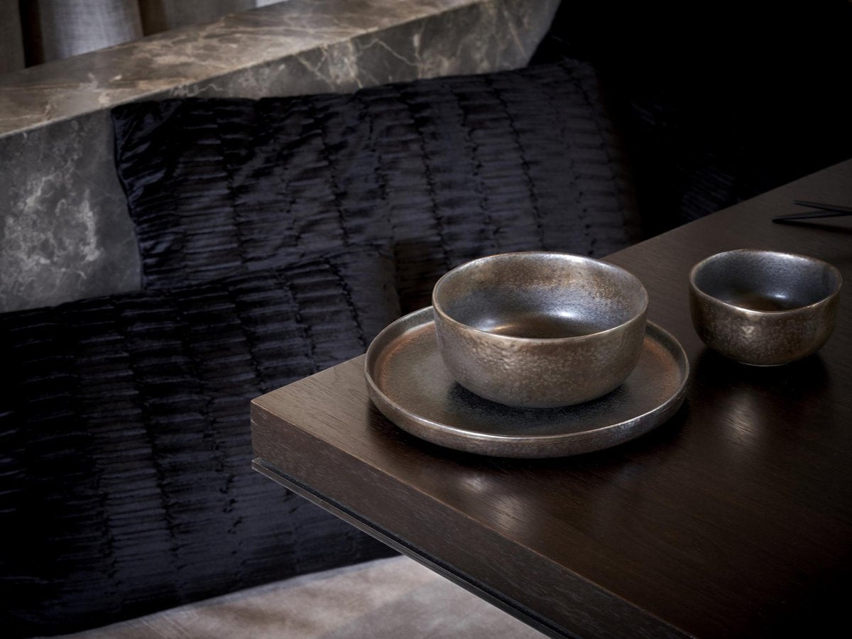 S&P STUDIO URBAN 12-delige serviesset gold graphite