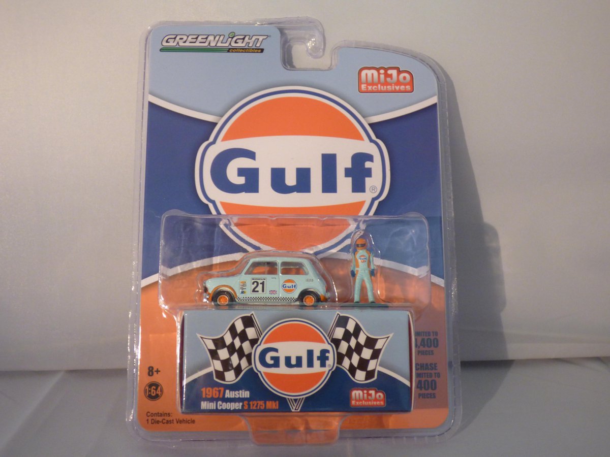 1967 Austin Mini Cooper "Gulf" Greenlight