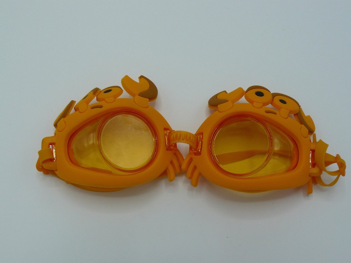 Doodadeals® | Duikbril Krab voor kinderen | Crab Goggles for kids | Oranje