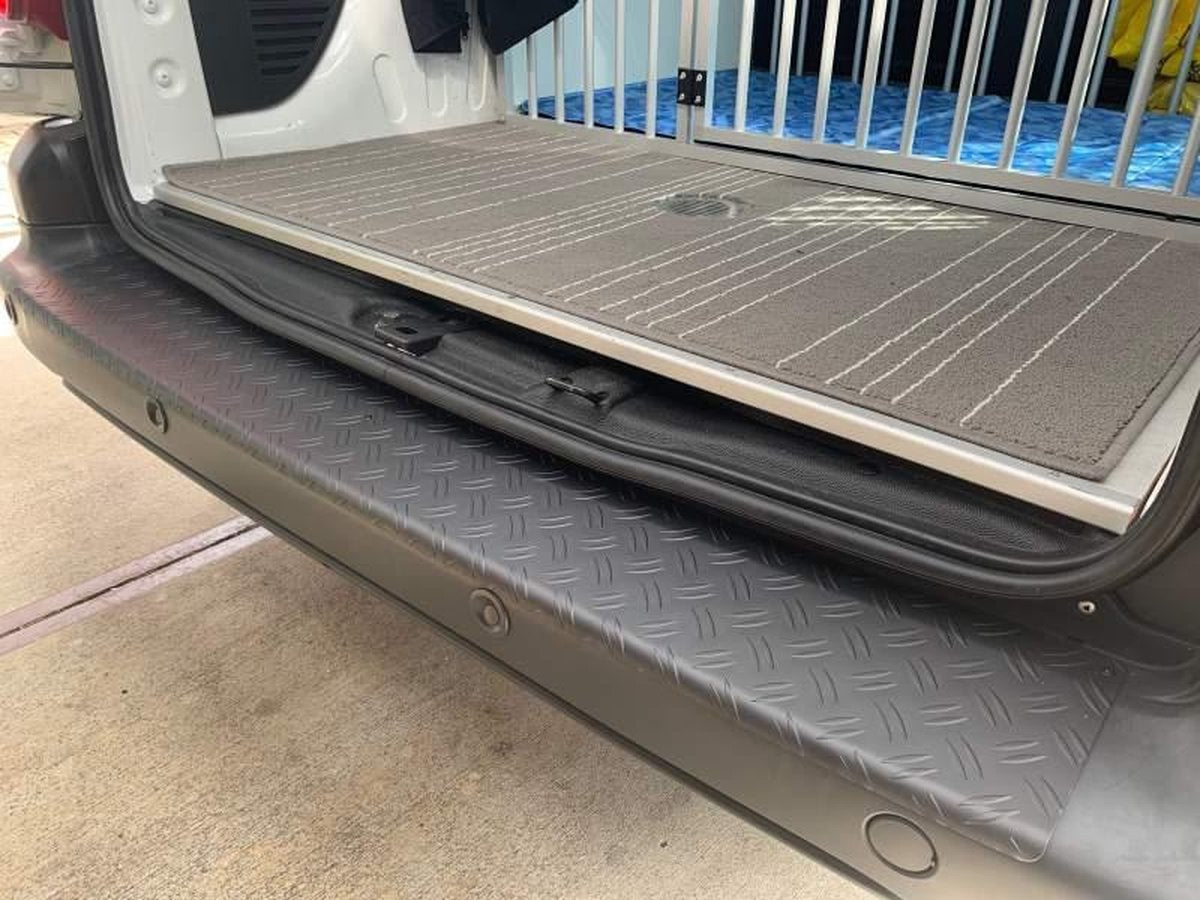 Bumperplaat Aluminium & Zwart | Opel Combo | Peugeot Partner | Citroen Berlingo 2018+ | Aluminium