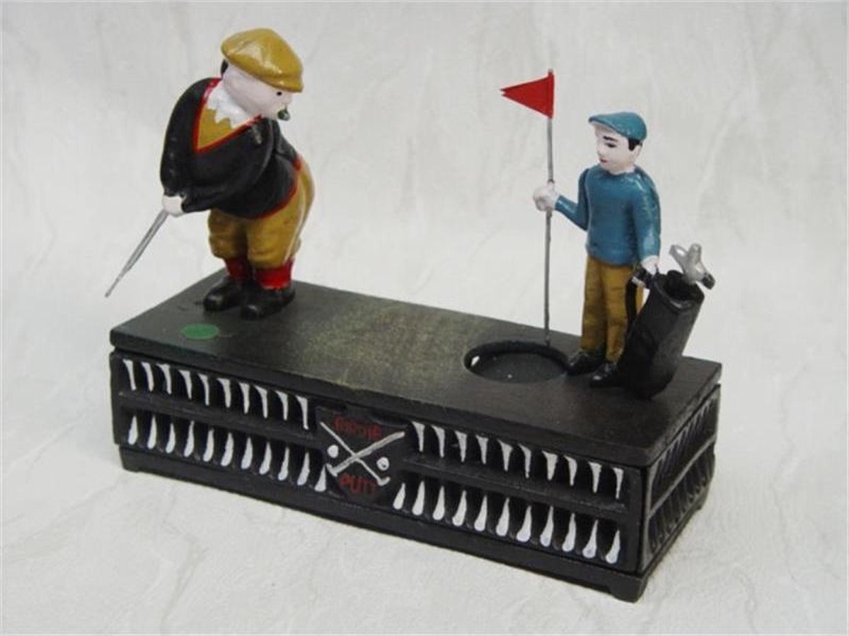Spaarpot Mechanisch - Golfbaan - Leuke spaarpot kinderen - 16