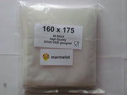 Marmelot Vacuumzakken   16x17 cm 50 stuk met Microstructuur voor alle Merken Vacuum Sealers
