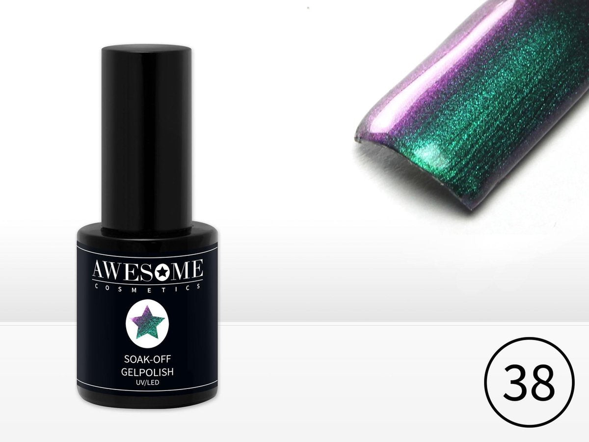 Awesome #38 Kameleon Gelpolish - Gellak - Gel nagellak - UV & LED